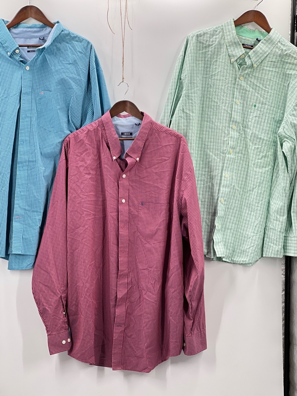 248 Izod Men's Button-Down Shirt - lot of 3